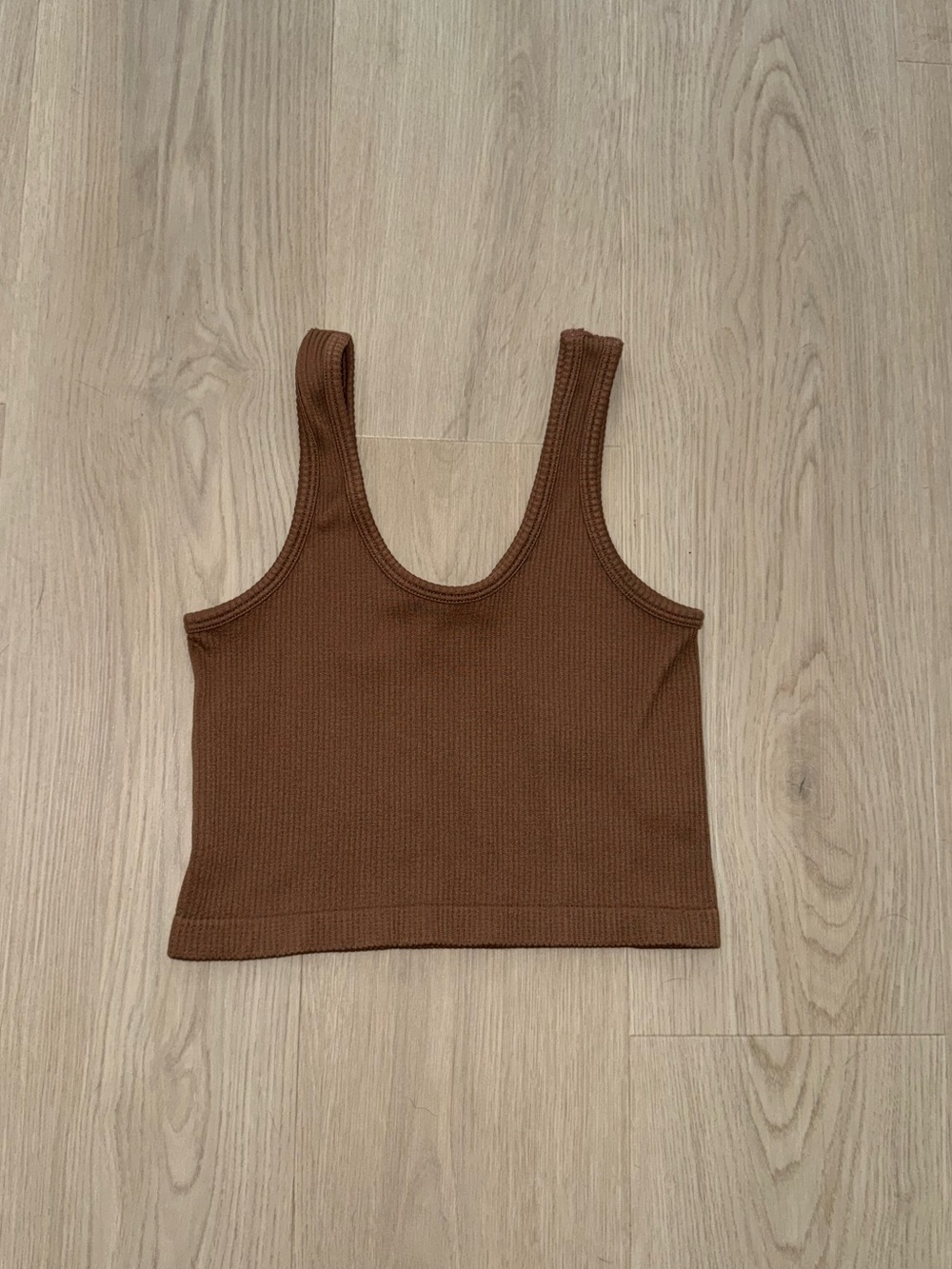 Cotton On Brown Crop Tank